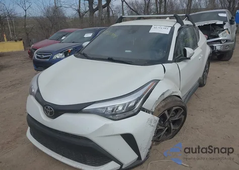 2020 Toyota C-Hr Xle z USA, uszkodzony, nr VIN JTNKHMBX1L1077778